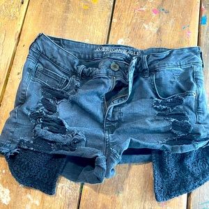 American Eagle high rise shorts